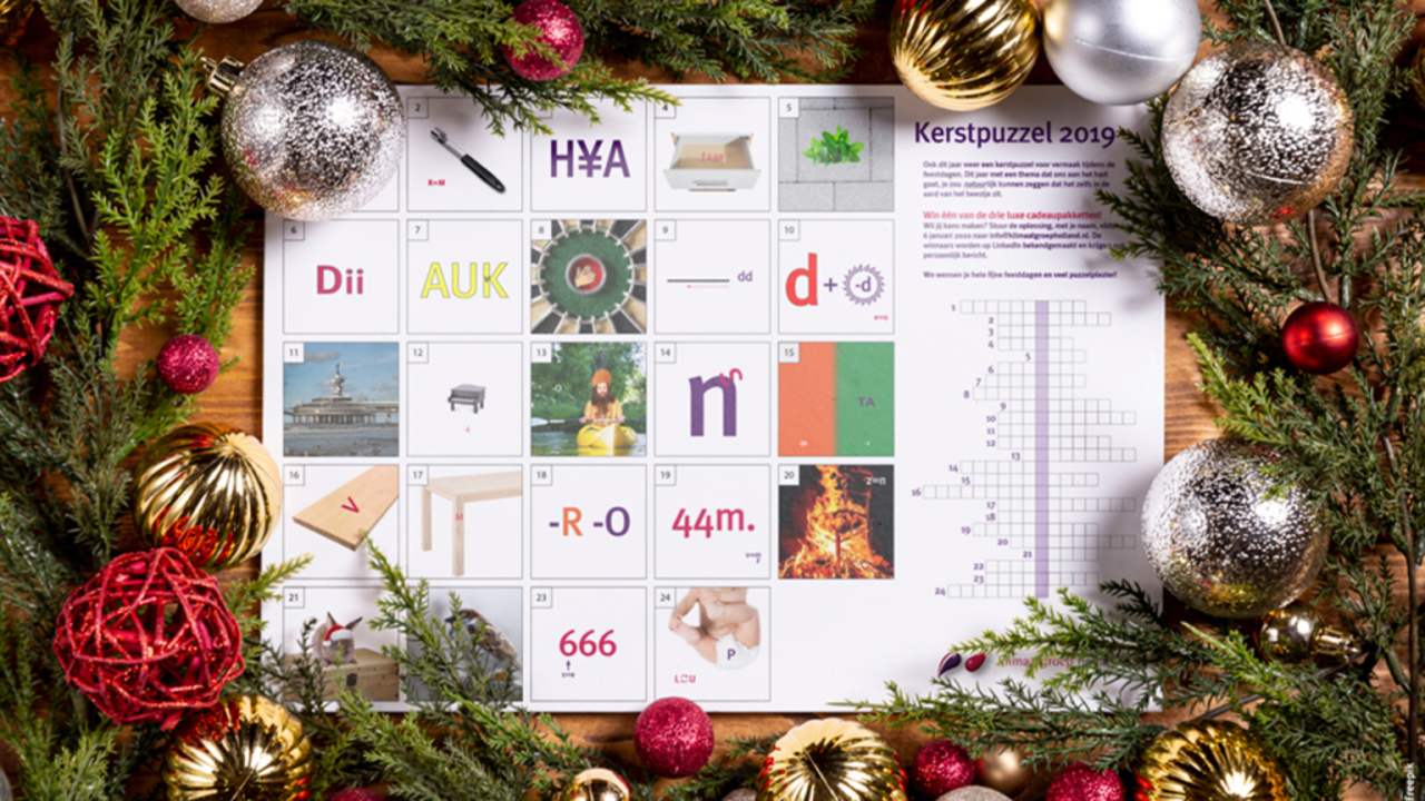 Los jij de raadsels van de Kerstpuzzel 2019 op?