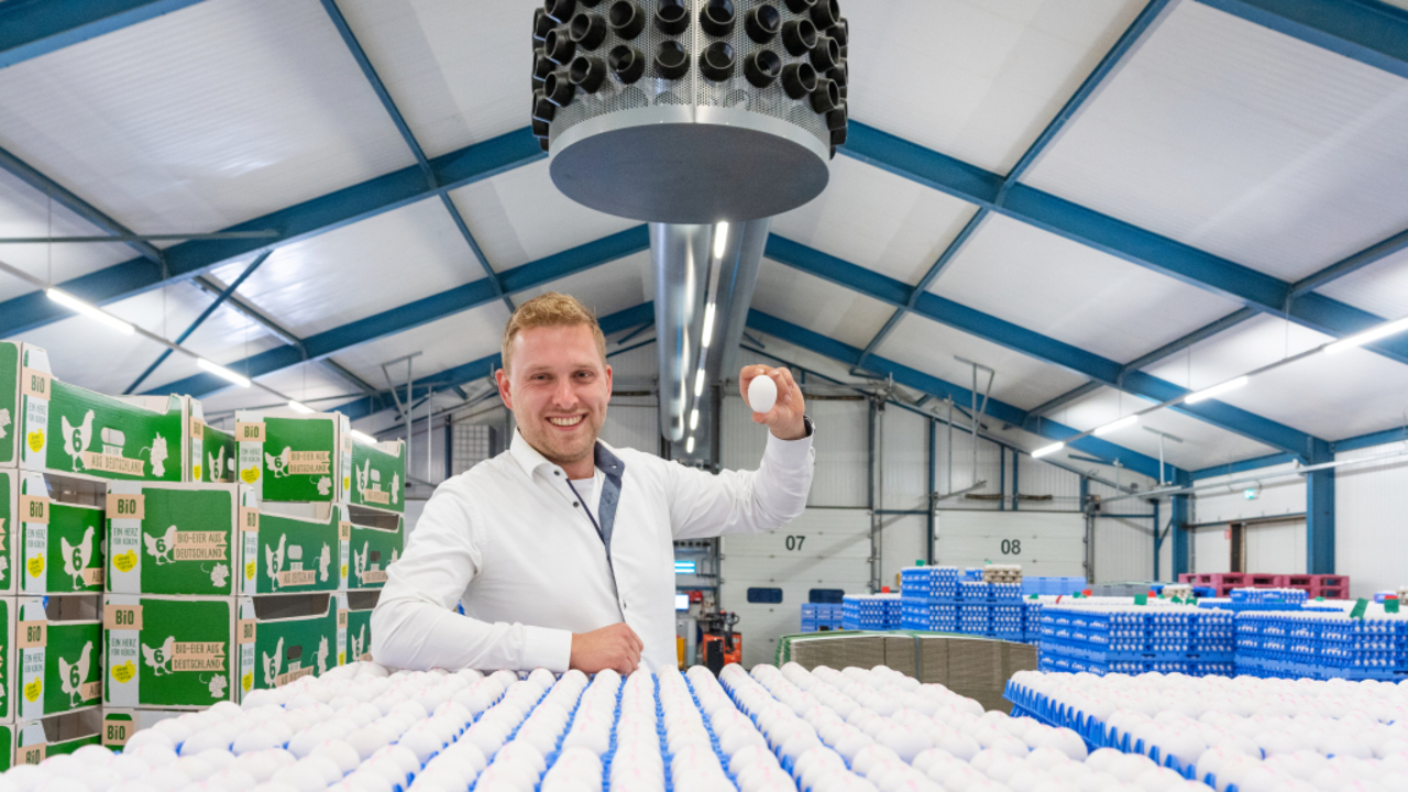 Binnenkijken bij familiebedrijf Eierhandel Van Zetten: 'Ons werk is niet alleen werk.'